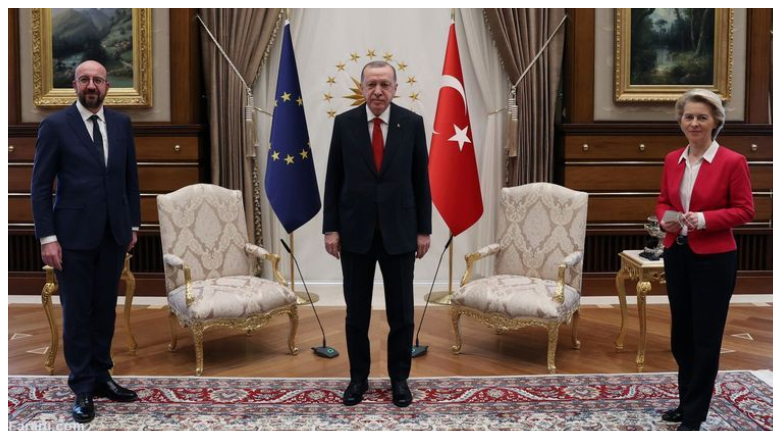 انتقاد کمسیون اروپا از رفتار اردوغان با رییس کمیسیون اروپا